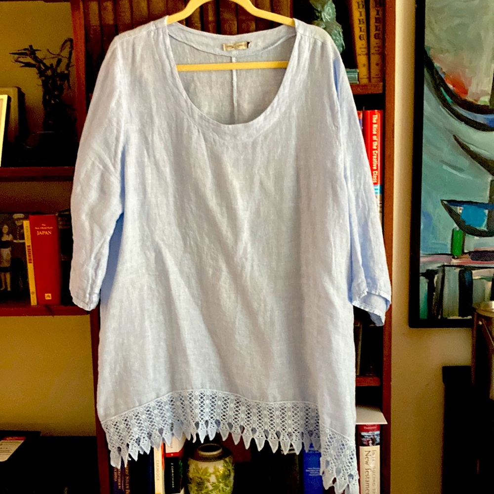 Linen Blouse/ Tunic
